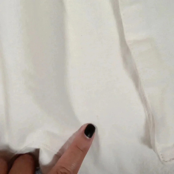 Free People sky rider drop crotch pants white color size extra small women - Picture 4 of 11